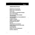 WHIRLPOOL ARZ 740/W Owners Manual