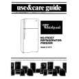 WHIRLPOOL ET16TKXMWR0 Owners Manual