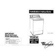 WHIRLPOOL 4LSC9255AQ0 Installation Manual