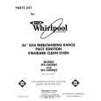 WHIRLPOOL SF5140SRN2 Parts Catalog