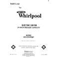 WHIRLPOOL LE5530XMW0 Parts Catalog