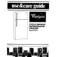 WHIRLPOOL ET12CCRSW00 Owners Manual