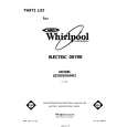 WHIRLPOOL LE3000XMW2 Parts Catalog