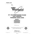 WHIRLPOOL SF302BSRW2 Parts Catalog