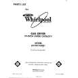 WHIRLPOOL LG7801XKW1 Parts Catalog