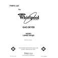 WHIRLPOOL LG9481XWW0 Parts Catalog