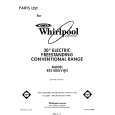 WHIRLPOOL RF3100XVW3 Parts Catalog