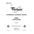 WHIRLPOOL CA2762XWG0 Parts Catalog