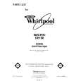 WHIRLPOOL GLE5700XSN0 Parts Catalog