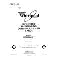 WHIRLPOOL RF3365XWW1 Parts Catalog