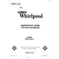 WHIRLPOOL RJM74500 Parts Catalog