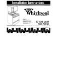 WHIRLPOOL SE960PEPW4 Installation Manual
