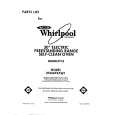 WHIRLPOOL RF366PXXW1 Parts Catalog