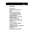 WHIRLPOOL ARG 485/01 WP Owners Manual
