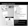 WHIRLPOOL FGS337GN0 Installation Manual
