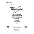 WHIRLPOOL RF3105XXW2 Parts Catalog