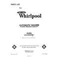 WHIRLPOOL LA5500XKW1 Parts Catalog