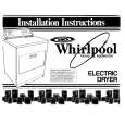 WHIRLPOOL GLE5700XSN0 Installation Manual