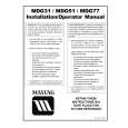 WHIRLPOOL MDG31PDSWS Installation Manual