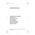 WHIRLPOOL ESZB 5863/01 IN Owners Manual