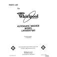 WHIRLPOOL LA9300XTG0 Parts Catalog