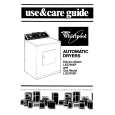 WHIRLPOOL LE5790XPW0 Owners Manual
