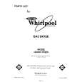 WHIRLPOOL LG6801XSW0 Parts Catalog
