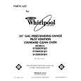 WHIRLPOOL SF3000SRW4 Parts Catalog