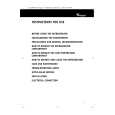 WHIRLPOOL ARC 0700 Owners Manual