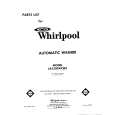 WHIRLPOOL LA5300XKW0 Parts Catalog