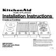 WHIRLPOOL KGCT025YWH0 Installation Manual