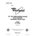 WHIRLPOOL SF010ESRW1 Parts Catalog