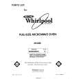 WHIRLPOOL MW8500XS2 Parts Catalog