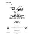 WHIRLPOOL SF5140SRW9 Parts Catalog