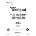 WHIRLPOOL SE953PEKT1 Parts Catalog