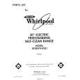 WHIRLPOOL RF385PXWW1 Parts Catalog