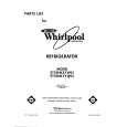 WHIRLPOOL ET18NKXYW01 Parts Catalog