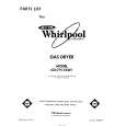 WHIRLPOOL LG5791XSW1 Parts Catalog