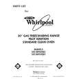 WHIRLPOOL SF310PERW2 Parts Catalog
