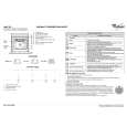 WHIRLPOOL AKP 321/IX Owners Manual