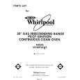 WHIRLPOOL SF330PSRW5 Parts Catalog