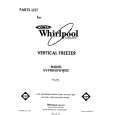 WHIRLPOOL EV190NXWW02 Parts Catalog