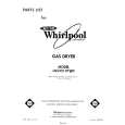 WHIRLPOOL LG5321XTW0 Parts Catalog