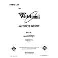 WHIRLPOOL LA6800XMW0 Parts Catalog