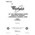 WHIRLPOOL SF334BEPW0 Parts Catalog