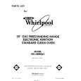 WHIRLPOOL SF010EERW2 Parts Catalog