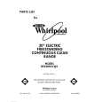 WHIRLPOOL RF330PXVW1 Parts Catalog