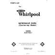 WHIRLPOOL RJM74001 Parts Catalog