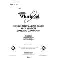 WHIRLPOOL SF3001SRW1 Parts Catalog