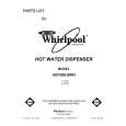 WHIRLPOOL HD1000JSW3 Parts Catalog